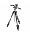 Manfrotto Compact Advanced - trepied foto-video negru cap 3-Way