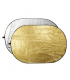 Dynaphos blenda 2in1, Silver/Gold, 91x122cm