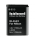 Hahnel HL-EL23 - acumulator replace Nikon EN-EL23