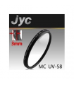 Filtru UV JYC PRO1-D Super Slim Wide Band MC 58mm