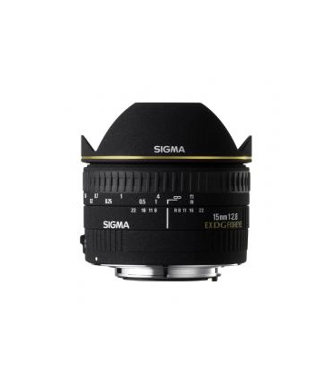 Sigma 15mm f/2.8 EX DG Fisheye Diagonal - Nikon AF-D FX