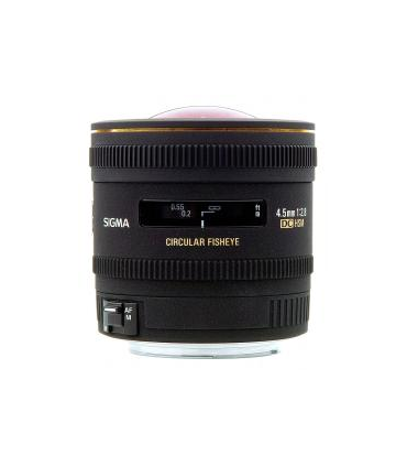 Sigma 4,5mm f/2.8  EX DC FISHEYE circular - Canon EF-S