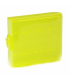 Cutie de plastic pentru 4 acumulatori R6 (AA) - galben