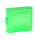 Cutie plastic pentru 4 acumulatori R6 (AA) - verde