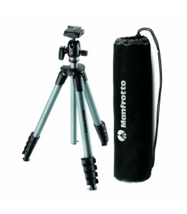 Trepied Manfrotto Compact Advanced Kit Black cap bila