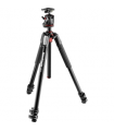 Manfrotto MK055XPRO3-Q2 - kit picioare trepied 3 sectiuni + cap bila