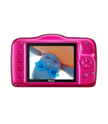 Nikon Coolpix S32 backpack kit - roz