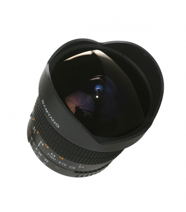 Samyang 8 mm f/3.5 Aspherical IF MC Fish-eye montura Olympus 4/3