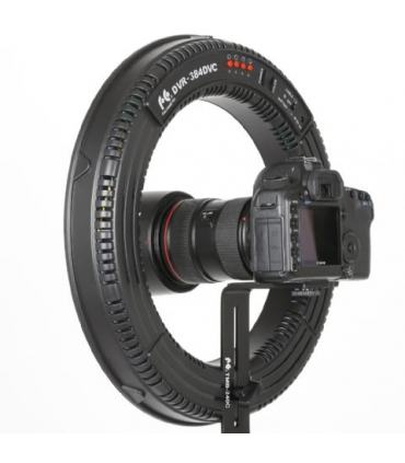 Lampa circulara cu led reglabila Falcon Eyes DVR-384DVC