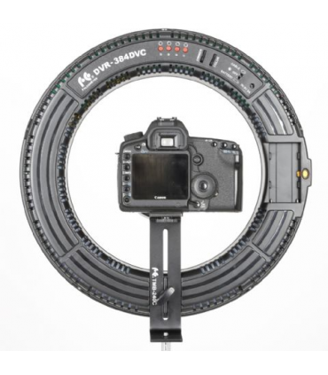 Lampa circulara cu led reglabila Falcon Eyes DVR-384DVC