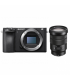 Sony A6500 Aparat Foto Mirrorless 24MP APSC 4K Kit cu Obiectiv 18-105 F/4 G OSS Negru