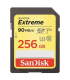 SanDisk Extreme SDXC 256GB, UHS-I, U3, V30, 90MB/s citire, 60MB/s scriere