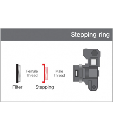 Inel de reductie step-up 52-62mm