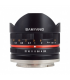 Samyang 8mm 2.8 UMC Fish-eye pentru Samsung NX Silver