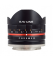 Samyang 8mm 2.8 UMC Fish-eye pentru Samsung NX Silver