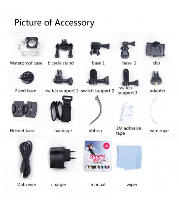 CAMERA VIDEO SPORT SJ 4000