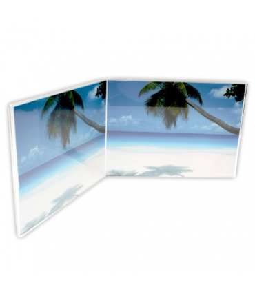 Zep Double Photo Frame 730275 Acrylic Doppie 2x 18x13 cm
