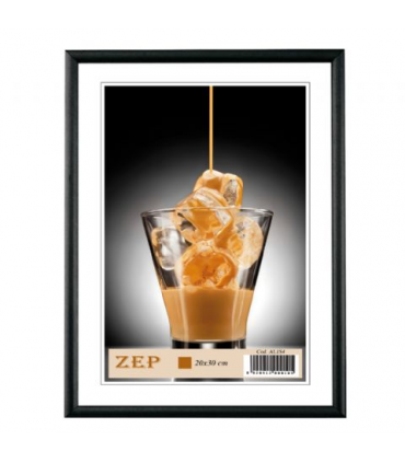 Zep Aluminum Photo Frame AL1B1 Black 10x15 cm