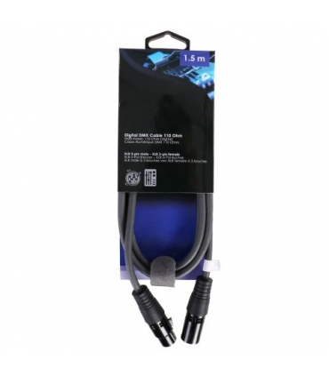 XLR Cable 3-Pin XLR Male to Fema 1.5m