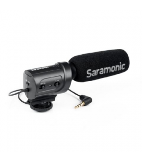 Microfon Directional de Camera cu Jack 3.5mm Saramonic SR-M3