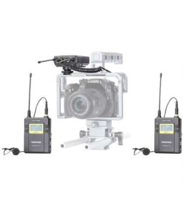 Kit Lavaliera XLR+ jack - Saramonic UwMic9 (TX9 +TX9 +RX9)