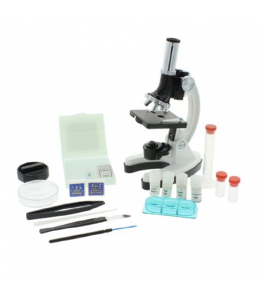Byomic Beginners Microscope Set 100, 400 and 900x in Case