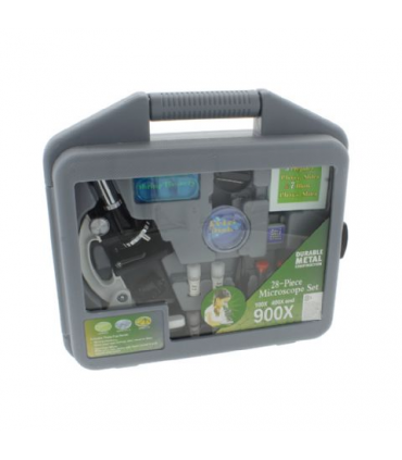 Byomic Beginners Microscope Set 100, 400 and 900x in Case