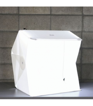 Cub foto pliabil cu led 62,5x64x55  Orangemonkie Foldio3