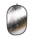 Linkstar Reflector 2 in 1 R-100150SW Silver/White 100x150 cm