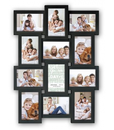 Zep Collage Photo Frame PI02584  Black for 12 Photos