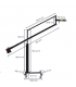 StudioKing Professional Light Boom + Light Stand FPT-3601