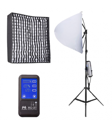 Falcon Eyes Bi-Color LED-Panel RX-24TDX Set 1