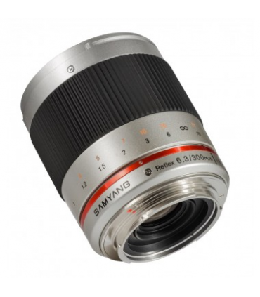 Samyang Reflex f6.3 300mm ED UMC CS pentru Olympus M 4/3 Silver