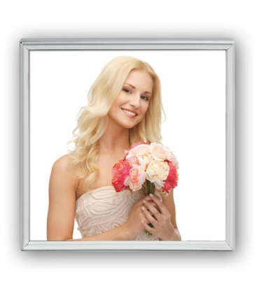 Zep Photo Frame 120S01-88 Silver 20x20 cm