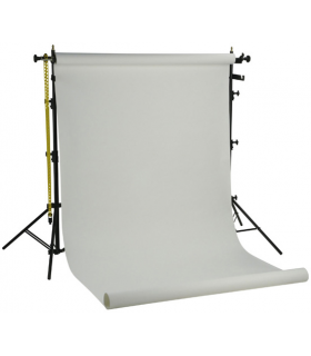 Falcon Eyes Background System SPK-1W with 1 Roll White 1.35x11 m