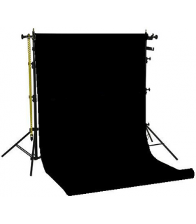 Falcon Eyes Background System SPK-1Z with 1 Roll Black 1.35x11 m