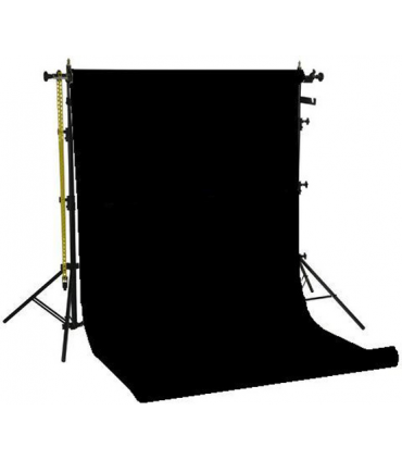 Falcon Eyes Background System SPK-1Z with 1 Roll Black 1.35x11 m