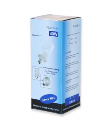 Bec spiralat lumina continua Falcon Eyes E27 40W