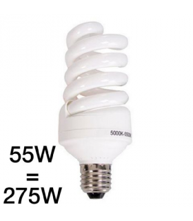 Bec spiralat lumina continua E27 55W Linkstar