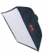 Softbox 45x45 cm Falcon Eyes SBQ-SB4545 cu montura Bowens, Linkstar, StudioKing, Lastolite