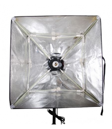Lampa cu lumina continua Falcon Eyes cu Softbox pliabil LH-ESB5050 50x50 cm