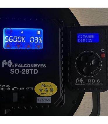 Falcon Eyes LED Remote Control RC-6