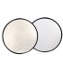 Falcon Eyes Reflector CFR-32S Silver/White 82 cm