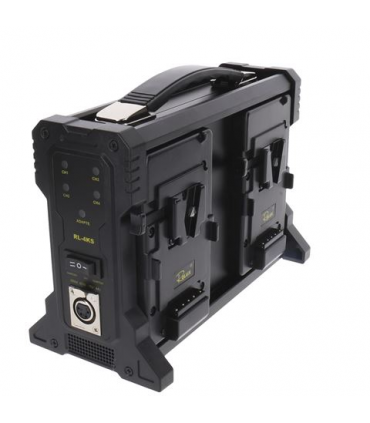 Rolux Battery Charger RL-4KS for 4 x V-Mount Battery