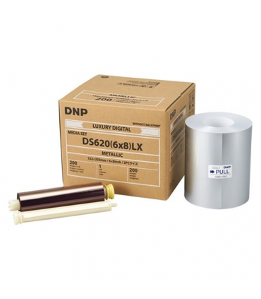 DNP Paper Metallic 1 Roll à 200 prints 15x20 for DS620