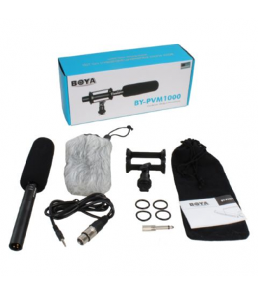 Microfon Boya BY-PVM-1000 Professional Condenser Shotgun