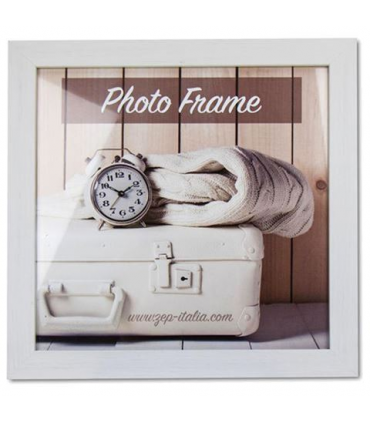 Zep Wooden Photo Frame V21203 Nelson 3 White 20x20 cm