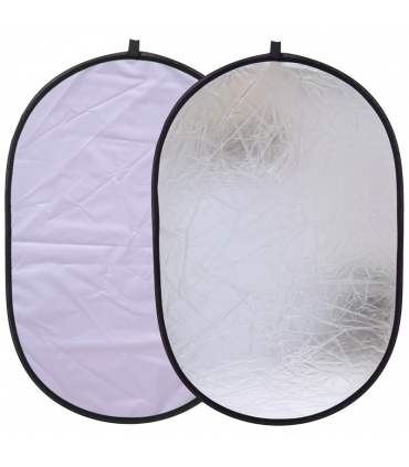 Blenda 2 in 1 argintiualb 60x90 cm Linkstar