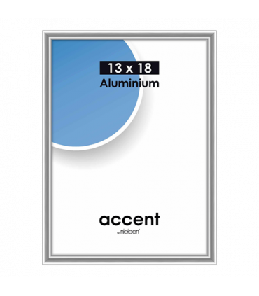 Nielsen Photo Frame 53223 Accent Silver 13x18 cm