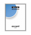 Nielsen Photo Frame 53424 Accent Frosted Silver 18x24 cm